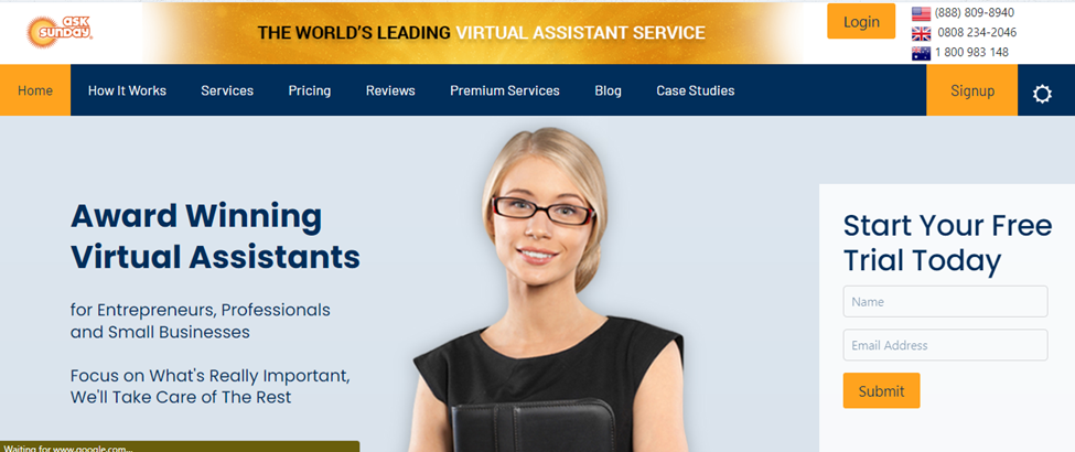 virtual assistance websites